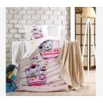 Kristal Sailing Pink Bebek Nevresim Takımı