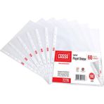 Kristal Şeffaf Dosya 60 Mikron 100 Adet 1 Paket