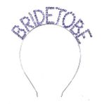 Kristal Taşlı Gümüş Renk Bride To Be Gelin Tacı