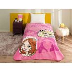 Kristal Tek Kişilik Lisanslı Battaniye - 160X220 cm - Orijinal Çantalı - Gül Kurusu - 160 x 220 cm