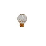 Kristal Tekli Altın Ayak 10 mm Kulp / 6 ADET