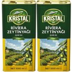 Kristal Zeytinyağı 10LT Riviera (Teneke) (2PK*5LT)