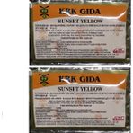 Krk Gıda 2x9 gr Toz Turuncu Renklendirici Gıda Boyası