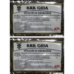 Krk Gıda 9 gr Toz Beyaz Renklendirici Gıda Boyası