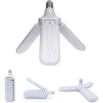 Krm 3 Kollu Pervane Modeli Beyaz LED Lamba Ampul 24W - E27 (5047) Krm - Amber