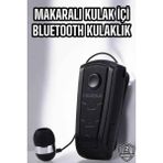 Krm Makaralı Bluetooth Kulaklık Çağrı Cevaplama Kablolu Uzun Pil Ömrü Krm