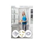 Krm Mıknatıslı Kapı Sinekliği Tül Perde 105 x 205 cm (5047) Krm