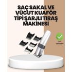 Krm Tıraş Makinesi Temizlik ve Yağlama Setiyle Birlikte Krm
