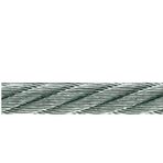 Krom 7x19 Yumuşak Çelik Halat 4mm-100mt