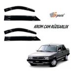 Krom Cam Rüzgarlığı 1.2Mm Tofaş -Doğan-Kartal-Şahin 4'Lü için / Caru435