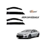Krom Cam Uyumlu Ruzgarligi Toyota Corolla 2014-2018/ Caru400