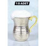 Krom Çelik Ayran Bardağı – 300 ml (1 - 10 - 30 - 50 Adet Seçenekleriyle) - 10 Adet