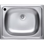 Krom Evye Classic EC-105 Sol Paslanmaz Çelik Mutfak Evyesi