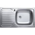 Krom Evye Classıc EC-140 Sol Paslanmaz Çelik Mutfak Evyesi