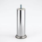 Krom Gümüş 15 Cm Metal Kalın 51 Mm Mobilya Ayağı Modern Dayanıklı Koltuk Kanepe Tv Ünitesi M8 Civata