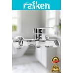 Krom Kare Banyo Duş Bataryası Musluğu - %100 Pirinç, Paslanmaz, Ağır Gövde