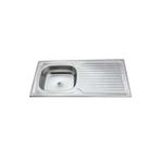 KROM Lavabo Evyesi 45x75 Tezgah Altı Paslanmaz Çelik