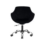 Krom Metal Ayaklı Ofis Çocuk Odası Çalışma Sandalyesi (AYARLANILABİLİR) MONOKO