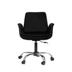 Krom Metal Ayaklı Ofis Çocuk Odası Çalışma Sandalyesi (AYARLANILABİLİR) PESCADO