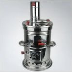 Krom Odunlu Kömürlü 3.5 L Semaver Inox inox