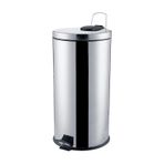Krom Pedallı Çöp Kovası 40 Lt.