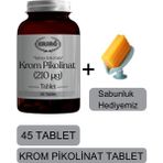 Krom Pikolinat Takviye Edici Gıda - Sabunluk Hediyemiz 4072-06