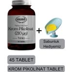 Krom Pikolinat Takviye Edici Gıda - Sabunluk Hediyemiz 4072-07