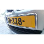 Krom Plaka Çerçevesi 2Adet Consept Plakalik 373257366