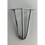Krom Renk Lüx Metal Ayak 30cm Çok Amaçlı Sehpa, Tv Ünitesi, Konsol (20 cm)