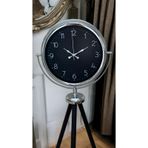 Krom Zarif Tripod Ayaklı Saat