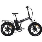 Kron Elektron Zuma 20 Jant Katlanabilir 36 V 350 W Siyah Elektrikli Bisiklet