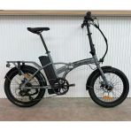 Kron Elektrone Pasific 20 Jant E-Bike Hd 7 Vites Elektrikli Katlanır Bisiklet Siyah Kırmızı Füme