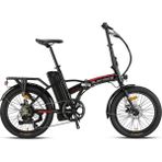 Kron Elektrone Pasific 20 Jant E-Bike Md 7 Vites Elektrikli Katlanır Bisiklet Mat Siyah-Neon Lime/füme - Mat Siyah - Neon Sarı