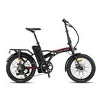Kron Elektrone Pasific 20 Jant E-Bike Md 7 Vites Siyah Kırmızı Füme Elektrikli Katlanır Bisiklet