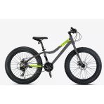 Kron Fxc 500 26 Jant 21 Vites Hidrolik Disk Fren Fatbıke Bisiklet Nardo Gri-Siyah/Neon Sarı