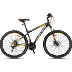 Kron Geroni Magnum 27,5 Jant -Shimano Çevirmeli Vites -Mekanik Disk Fren Bisiklet 2025 - Siyah - Antrasit - Turuncu