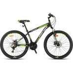 Kron Geroni Magnum 27,5 Jant -Shimano Çevirmeli Vites -Mekanik Disk Fren Bisiklet 2025 - Siyah - Beyaz - Yeşil