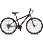 Kron Geroni Mars 24 Mtb - Mat Siyah - Kırmızı - BİSİKLET