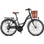 Kron Geroni Tourer 24 Jant Bisiklet Siyah- Kahverengi