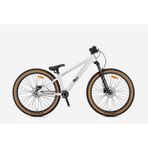 Kron Jumper Dirty Jump 26" Jant Single Speed Freeride Dirt Jump Akrobasi Bisikleti Gümüş Polisaj