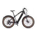 Kron Loop Cruiser 26 Elektrikli Fat Bike Bisiklet 17" 7 Vites Siyah Kahverengi Elektrikli Bisiklet