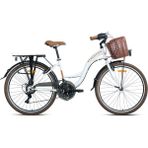 Kron Moma Urban 28 Jant Şehir Bisikleti 2026 Shimano Vites - Beyaz