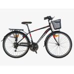 Kron Tetra Man 3.0 28 Jant City Bike 18' 21 Vites V.b. Siyah-Gri-Kırmızı Şehir Bisikleti