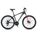 KRON TX 100-28 JANT Trekking - 18' - 21 Vites - V FREN (PABUÇLU)- MAT SİYAH-GRİ MAVİ ŞEHİR BİSİKLETİ