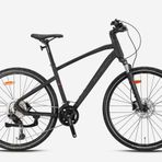 KRON TX 1000 28 JANT 22 VİTES CUES HİDROLİK DİSK FREN 18" MAT SİYAH/FÜME-KIRMIZI (GREENWAY BİSİKLET)