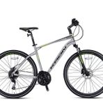 Kron TX 300 28 Jant Hidrolik Disk FREN 27 VİTES 18" Şehir Bisikleti MAT SİYAH-FÜME/NEON TURUNCU(GREENWAY BİSİKLET)