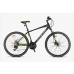 KRON TX 75 28 JANT 21 VİTES MEKANİK DİSK FREN 17" ŞEHİR BİSİKLETİ MAT SİYAH-GRİ/NEON SARI(GREENWAY BİSİKLET)