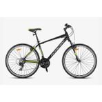 KRON TX 75 28 JANT 21 VİTES V FREN ŞEHİR BİSİKLETİ 17" MAT SİYAH-GRİ/NEON SARI (GREENWAY BİSİKLET)
