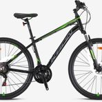 Kron Tx 75 Trekking V-fren 28" Jant 17' Kadro 21 Vites Şehir Bisikleti Siyah Yeşil Gri