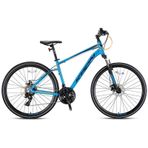 Kron Tx100 28 Jant Trekking 18 Kadro Hd Fren Sehir Bisikleti Mavi Turuncu